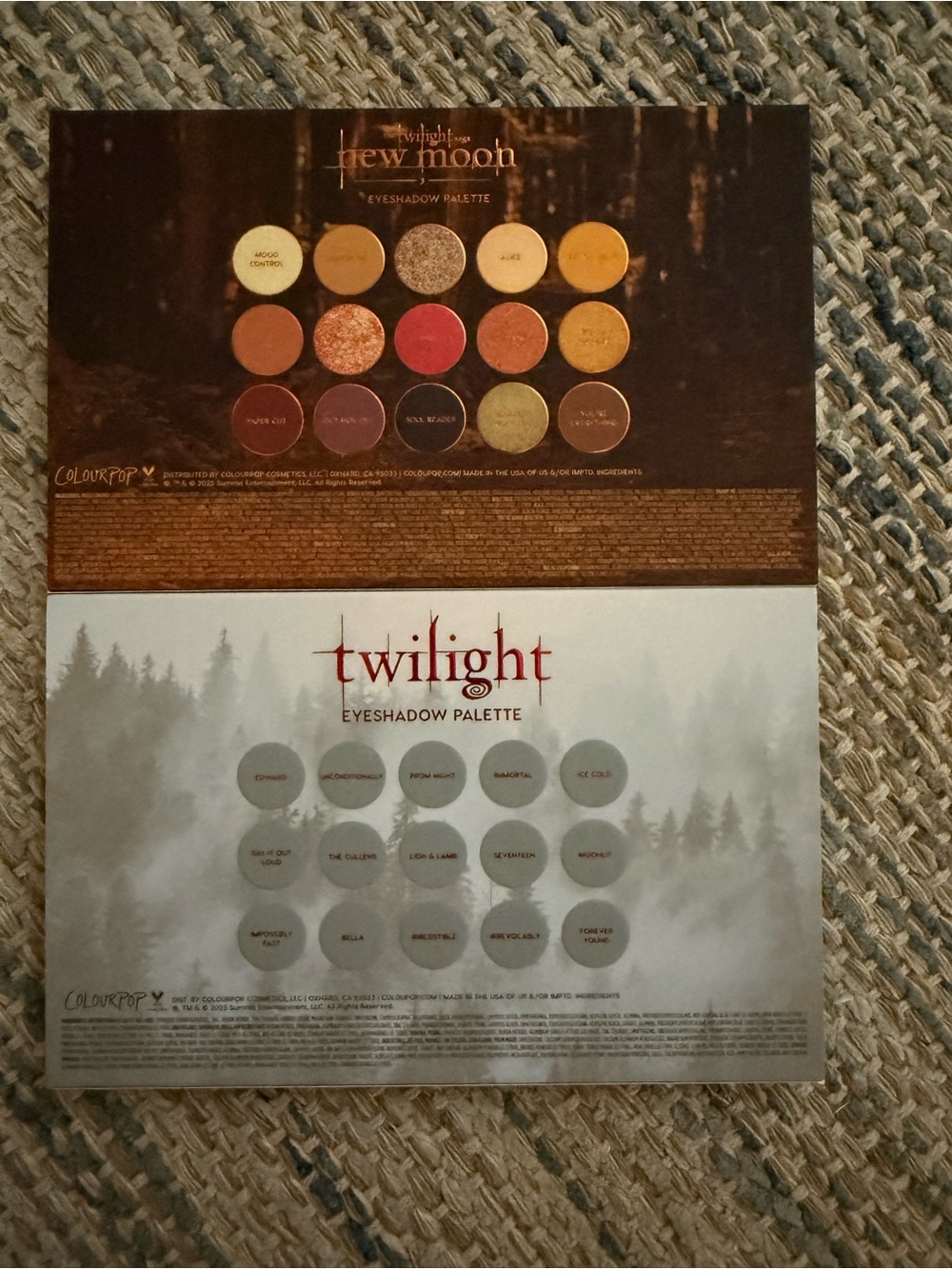 ColourPop Twilight & New Moon Eyeshadow Palettes - Brown and Cream - Picture 4 of 6
